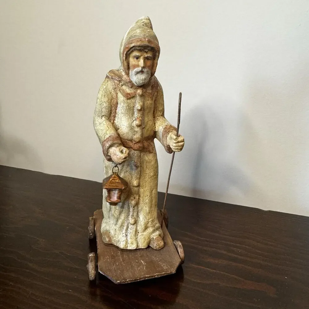 Bethany Lowe Santa Claus Father Christmas St. Nicholas Folk Art 6.5